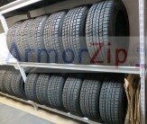 Новые зимние нешипованные шины Michelin для Мерседес W221 Guard