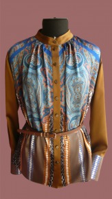 Индивидуальный авторский пошив женских платьев, блузок, жакетов.