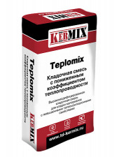 Теплый кладочный раствор Teplomix 2010, 25 кг бренда Кермикс