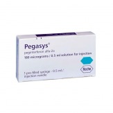 Пегасис (пэгинтерферон альфа-2а) Pegasys 180мкг 0,5 мл купить